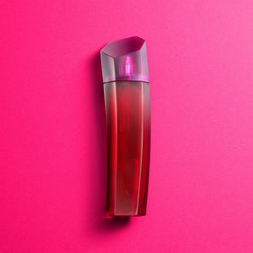 Escada Magnetism spray on pulse points demonstrates easy, discreet application