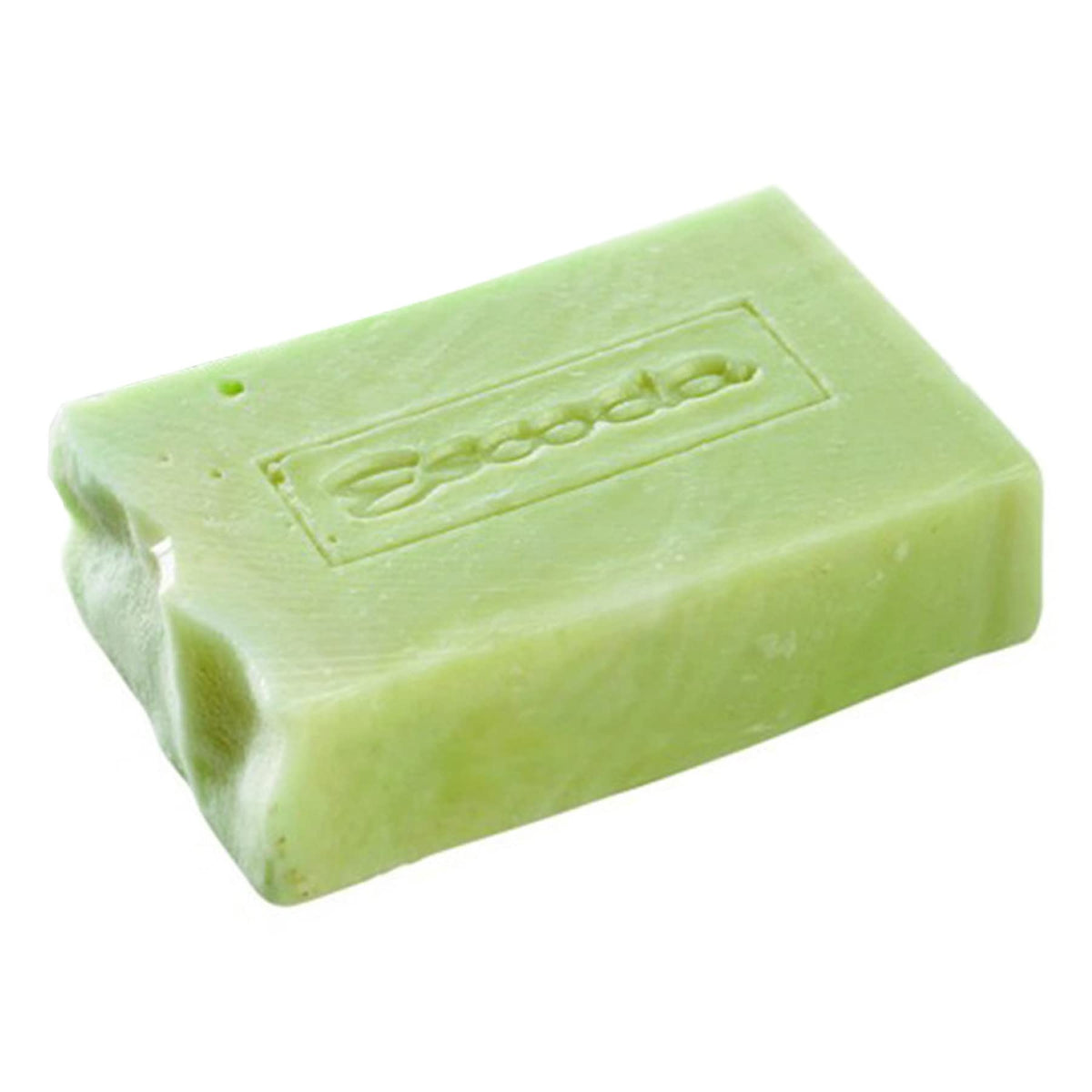 Escoda brush cleaning in action with olive oil soap to protect fibers.