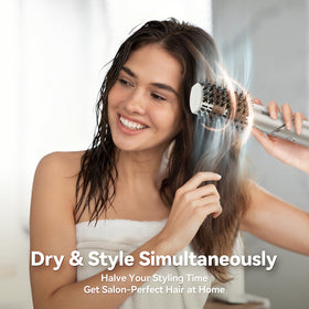 Esctabalt zero-heat drying technology preserves natural shine during styling