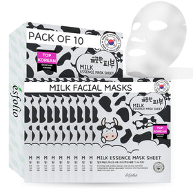 Esfolio Pure Skin Milk Essence bottle for lightweight hydration across skin types.