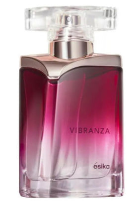 ESIKA Vibranza perfume bottle front view, showcasing elegant design and lasting aroma.