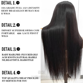 ESIWONHAIR pre-plucked baby hair wig for ready-to-style natural hairline