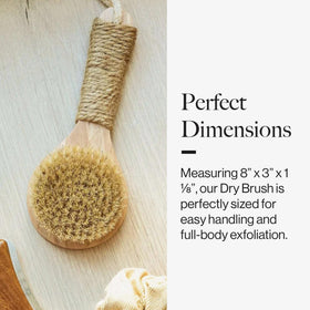 ESKER dry brush five-minute ritual for softer skin