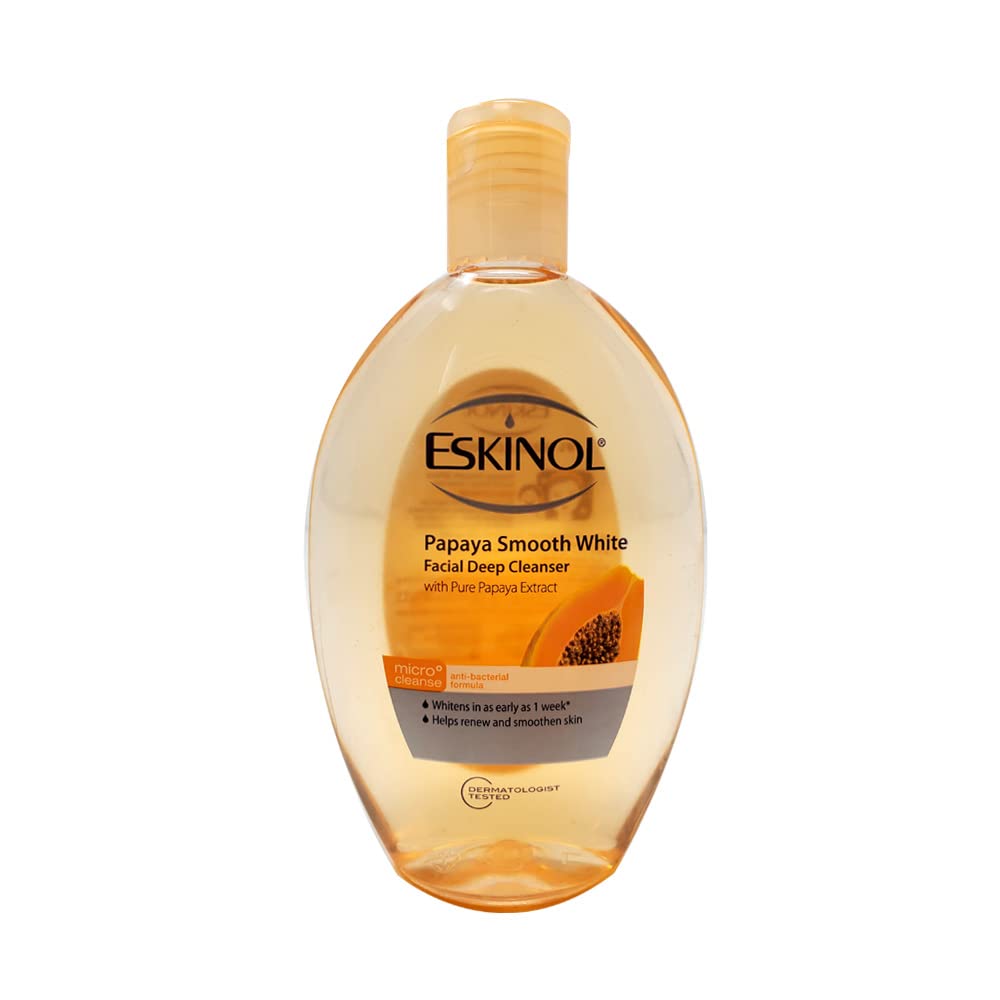 Eskinol Naturals Papaya cleanser suited for daily routines, refreshing cleanse.