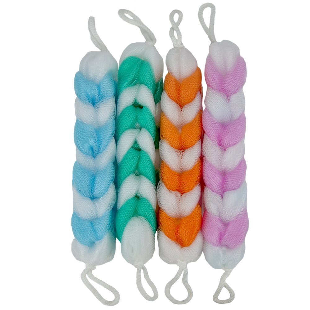 Eslite exfoliating loofah back scrubber in shower cleanses skin
