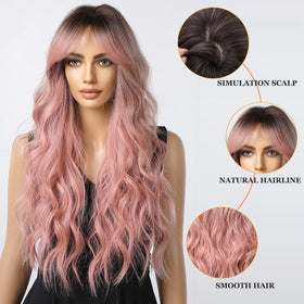 Esmee heat-resistant synthetic wig up to 160°C for styling.