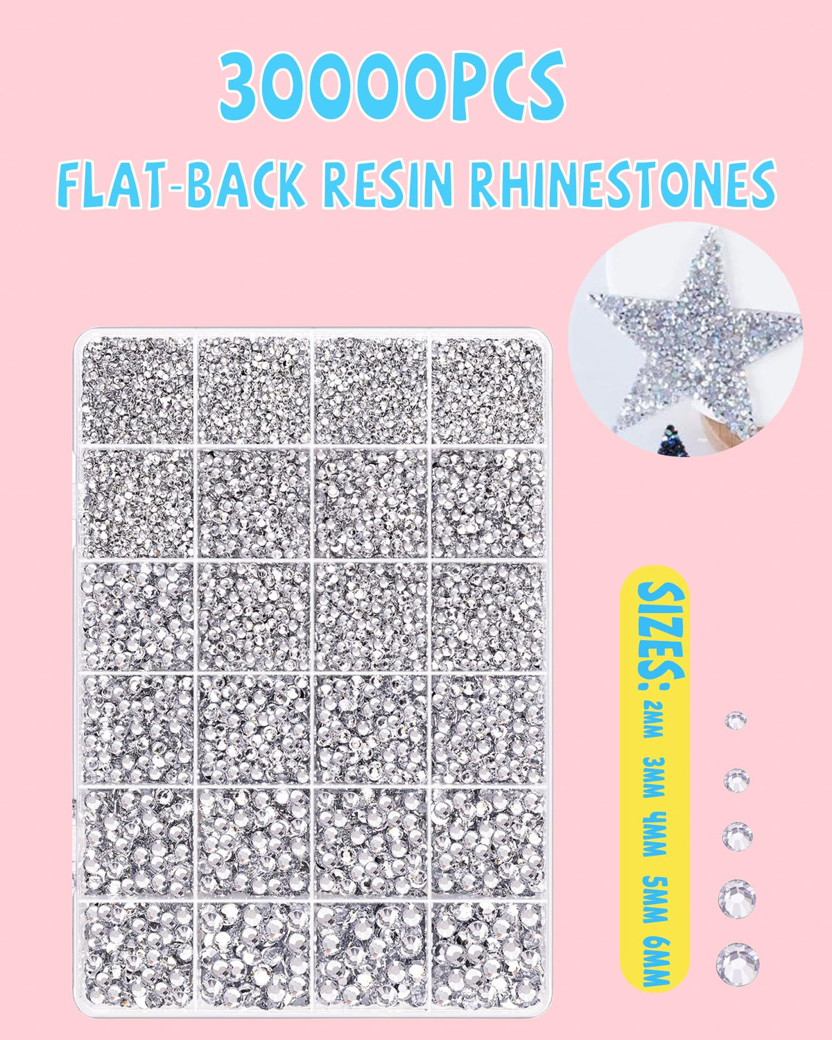 EsmeeSis optical-grade rhinestones with uniform facets and bright sparkle.