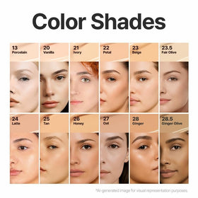 Espoir Be Velvet Olive Shade 34.5 illustrates true color with minimal oxidation.