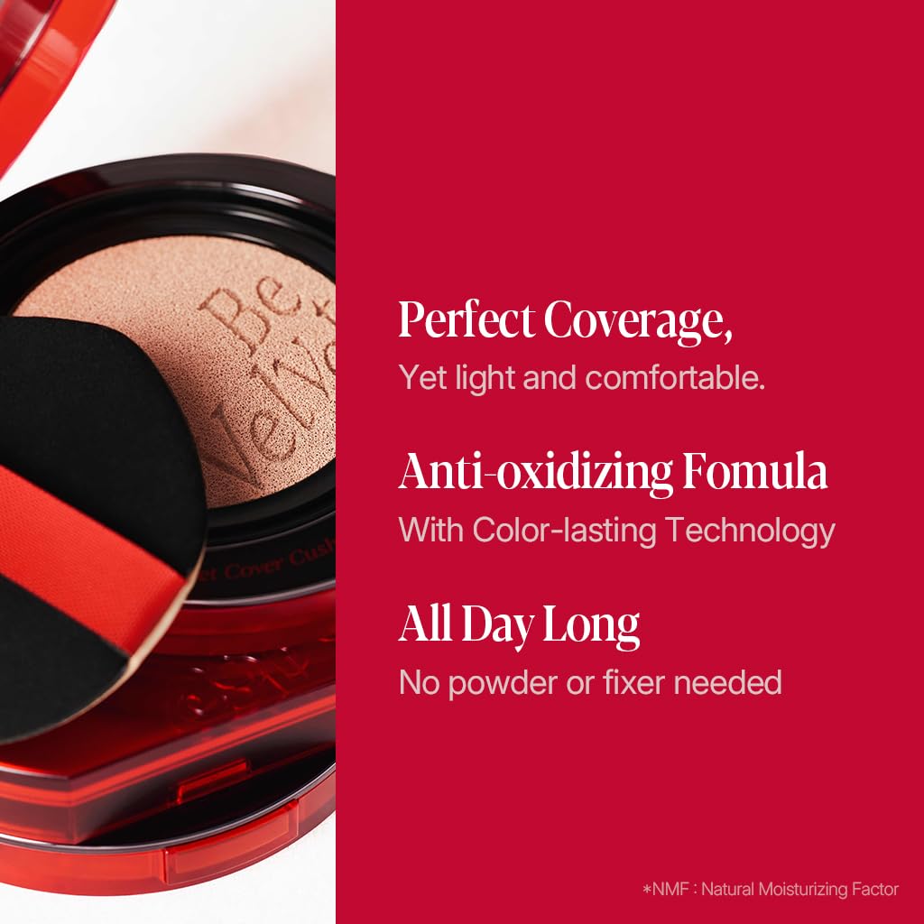 Espoir Be Velvet Vegan Cruelty-Free formula supports clean beauty choices.