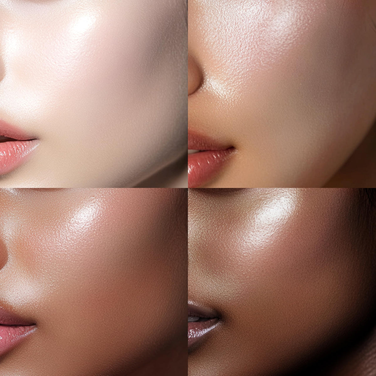Espoir Glowrizer primer on skin during makeup for natural glow.