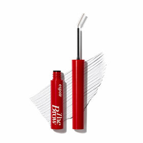 Espoir Laminating Eyebrow Clear Gel with angled brush for precise shaping.