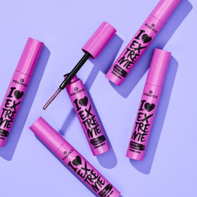 essence I Love Extreme Crazy Volume Mascara vegan Cruelty Free certified label.