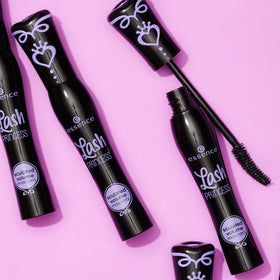 Essence Lash Princess Sculpted Volume Mascara cruelty-free badge emphasizing vegan friendly product.