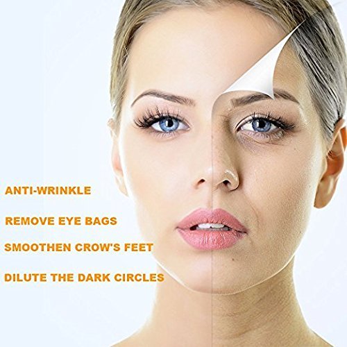 Swatch of Essence Of Arcadia Eye Gel highlighting dark circles treatment potential.
