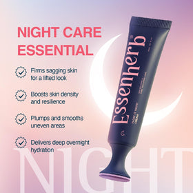 ESSENHERB Day to Night routine in use illustrates dual-step daily care