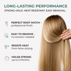 ESSENT-IX keratin beads open container illustrating easy access and clean removal.