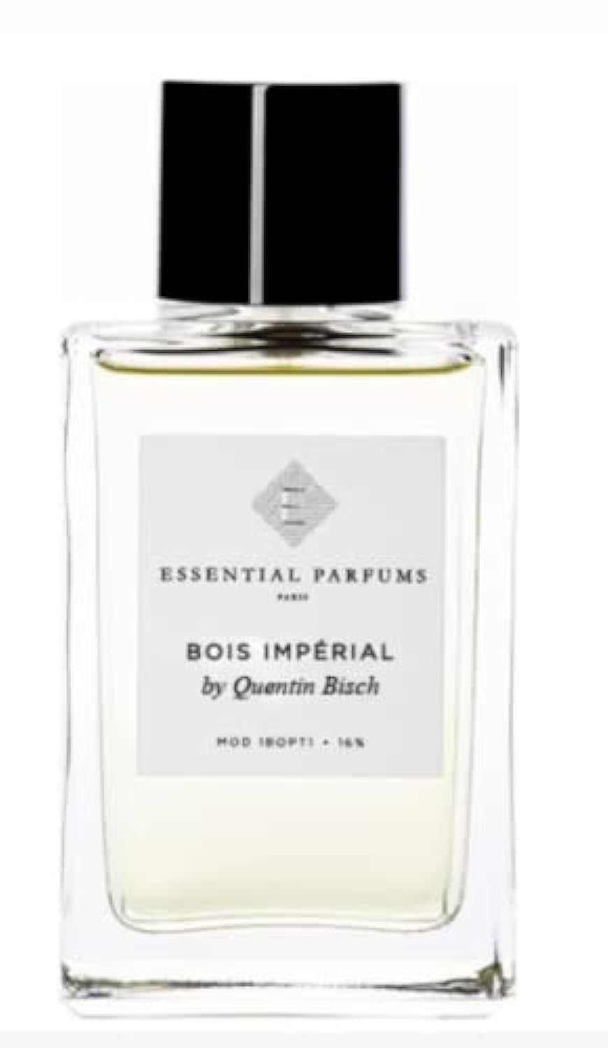 Essential Parfums Bois Imperial EDP bottle on shelf, refined daily fragrance option.