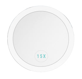 Essential Skin Solutions magnified makeup application view for precise styling.