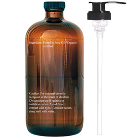Essentially KateS pumpkin-seed-oil-label-closeup shows purity and nutrients for daily care
