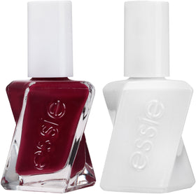 essie Gel Couture Gala-Vanting color bottle delivers up to 14 days of gel-like shine.