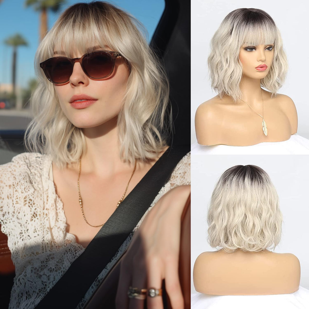 EssionTech easy-care wig for quick styling and simple maintenance.