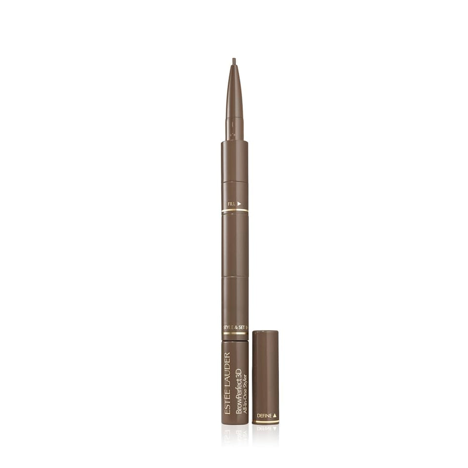 Estée Lauder BrowPerfect pencil tip for precise, hair-like brow strokes.