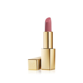 Estée Lauder Pure Color Lipstick Rose Tea swatch showing rich, wearable color.