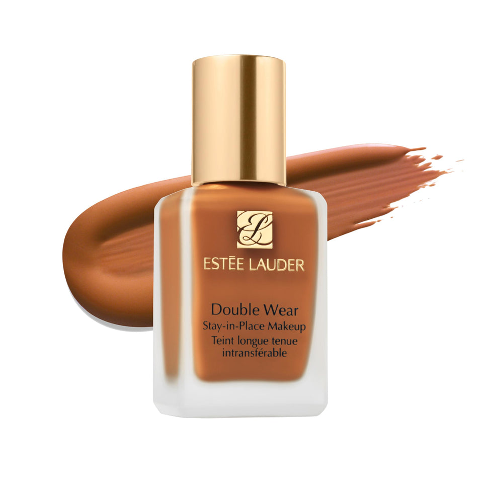 Estée Lauder Double Wear bottle with pump for easy, long-wear application.