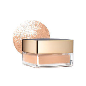 Estée Lauder Double Wear Sheer Flattery powder packaging with luxe oil-free finish.