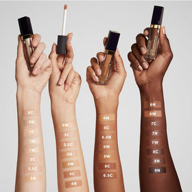Estée Lauder Futurist Concealer swatch demonstrates color-true wear and hydration