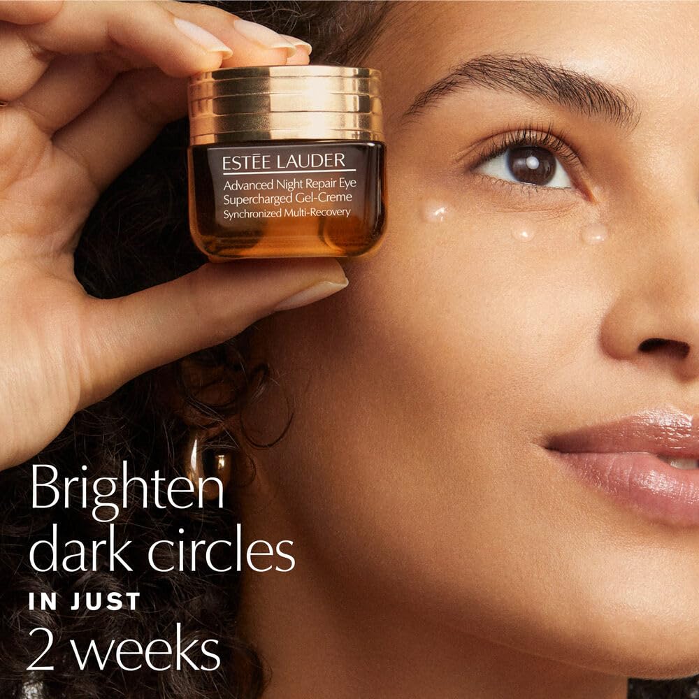 Estee Lauder Advanced Night Repair Serum travel-size bottle for smoother, radiant skin
