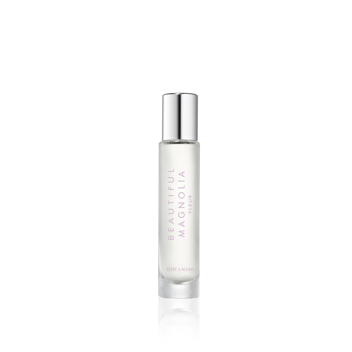 Estée Lauder Beautiful Magnolia Fleur bottle front view highlights radiant floral elegance.