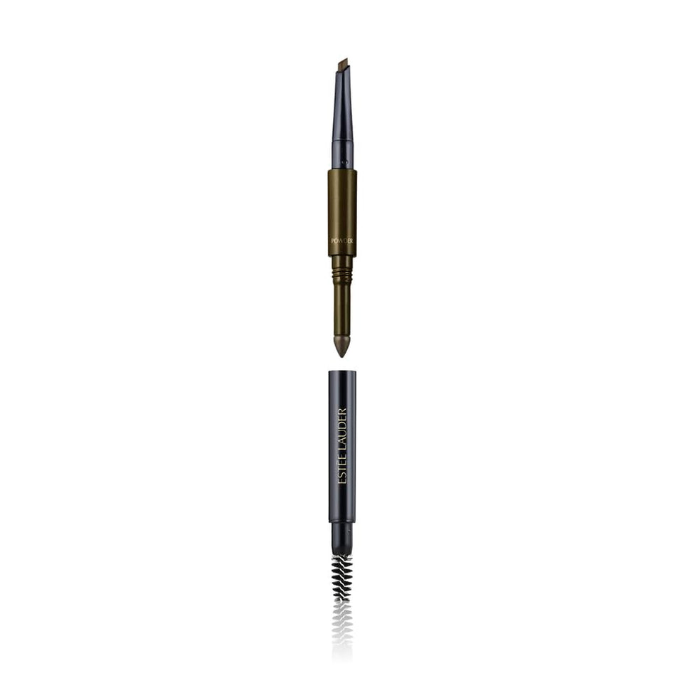 Estée Lauder Brow Multi-Tasker triangle pencil defines brows with precise, hairlike strokes.