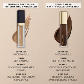 Estée Lauder Double Wear with InvisiFlex for flexible, weightless wear.