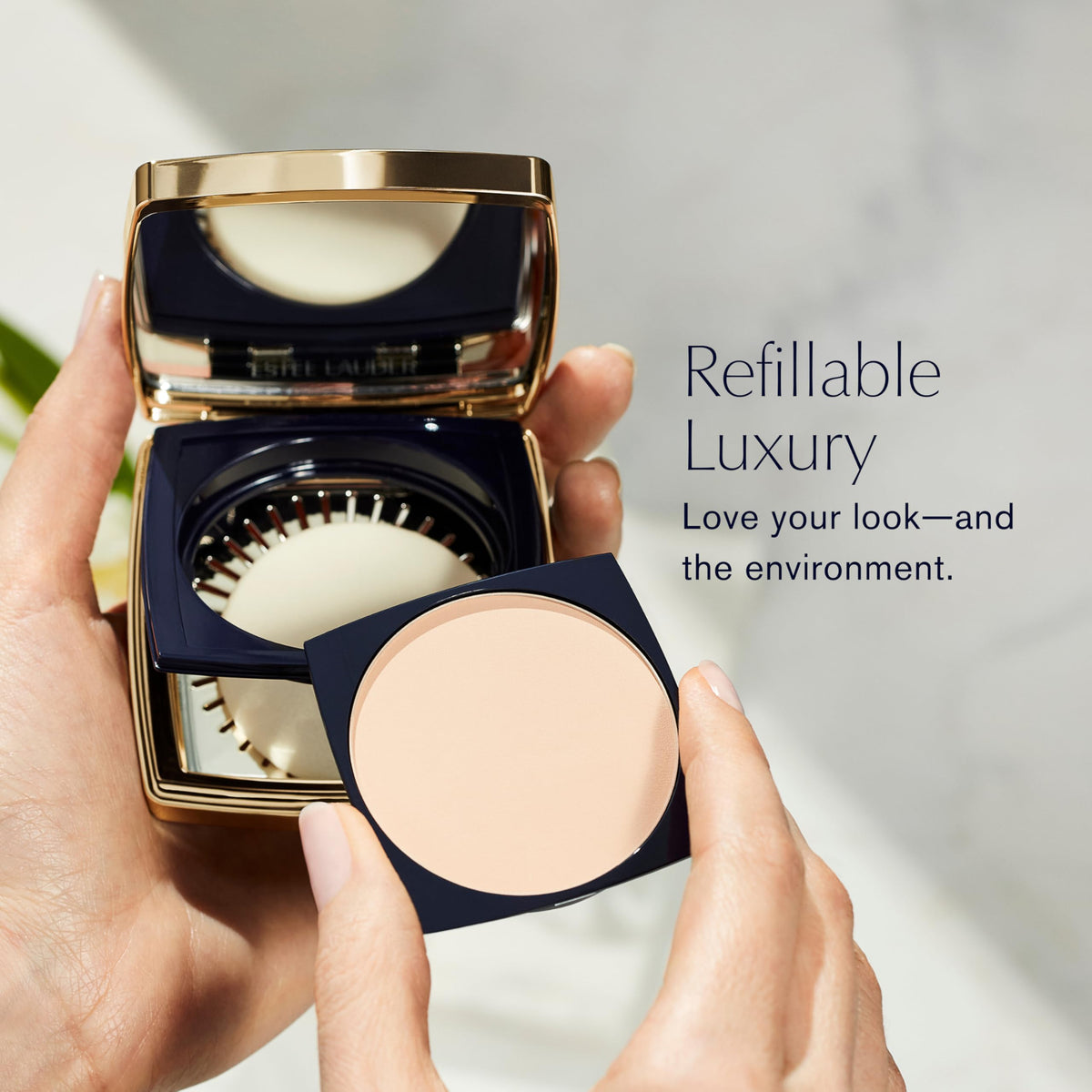 Estée Lauder Double Wear flawless matte finish supports versatile, skin-adoring coverage