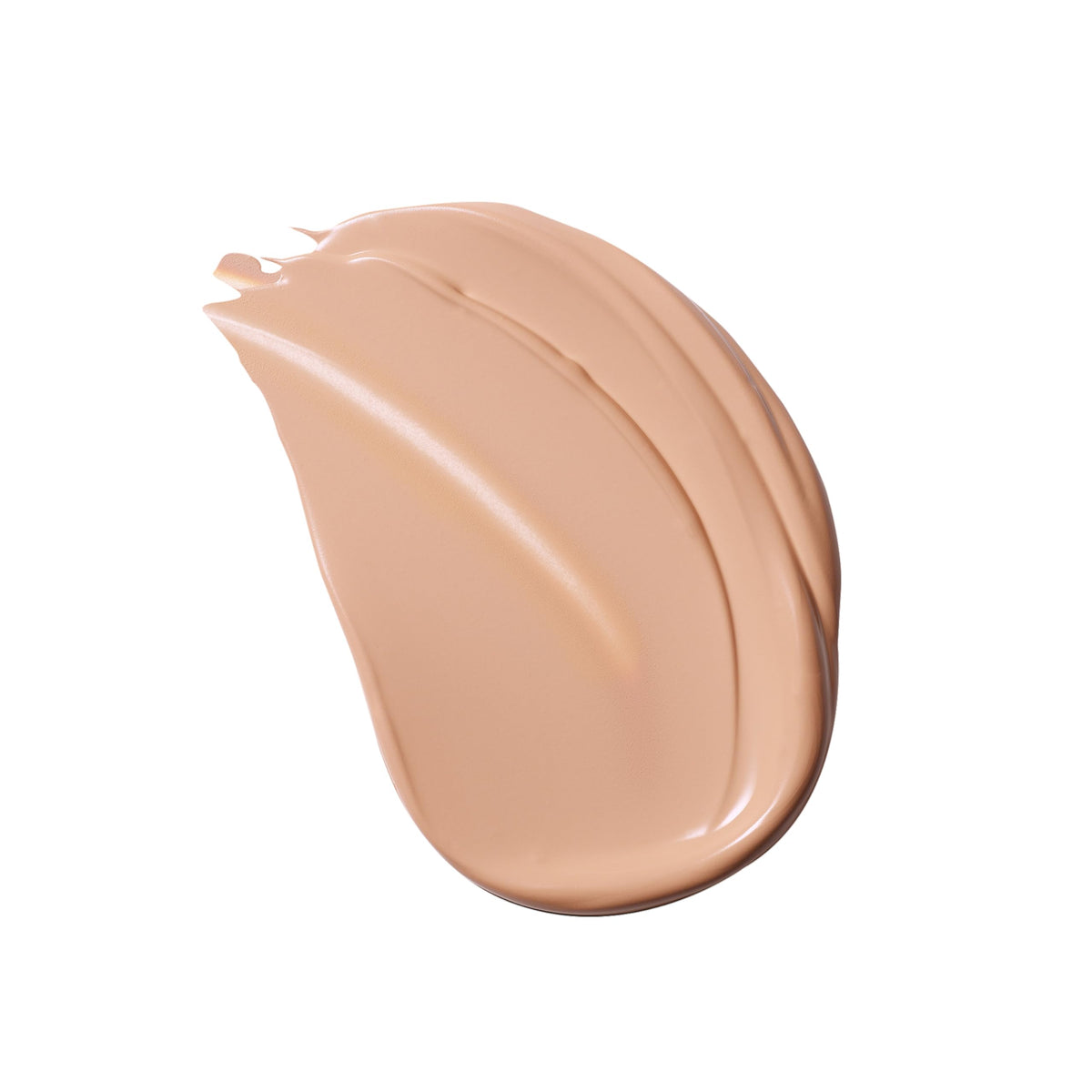 Estée Lauder Double Wear full-coverage face swatch reveals matte, waterproof wear.