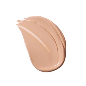 Estée Lauder Double Wear full-coverage face swatch reveals matte, waterproof wear.