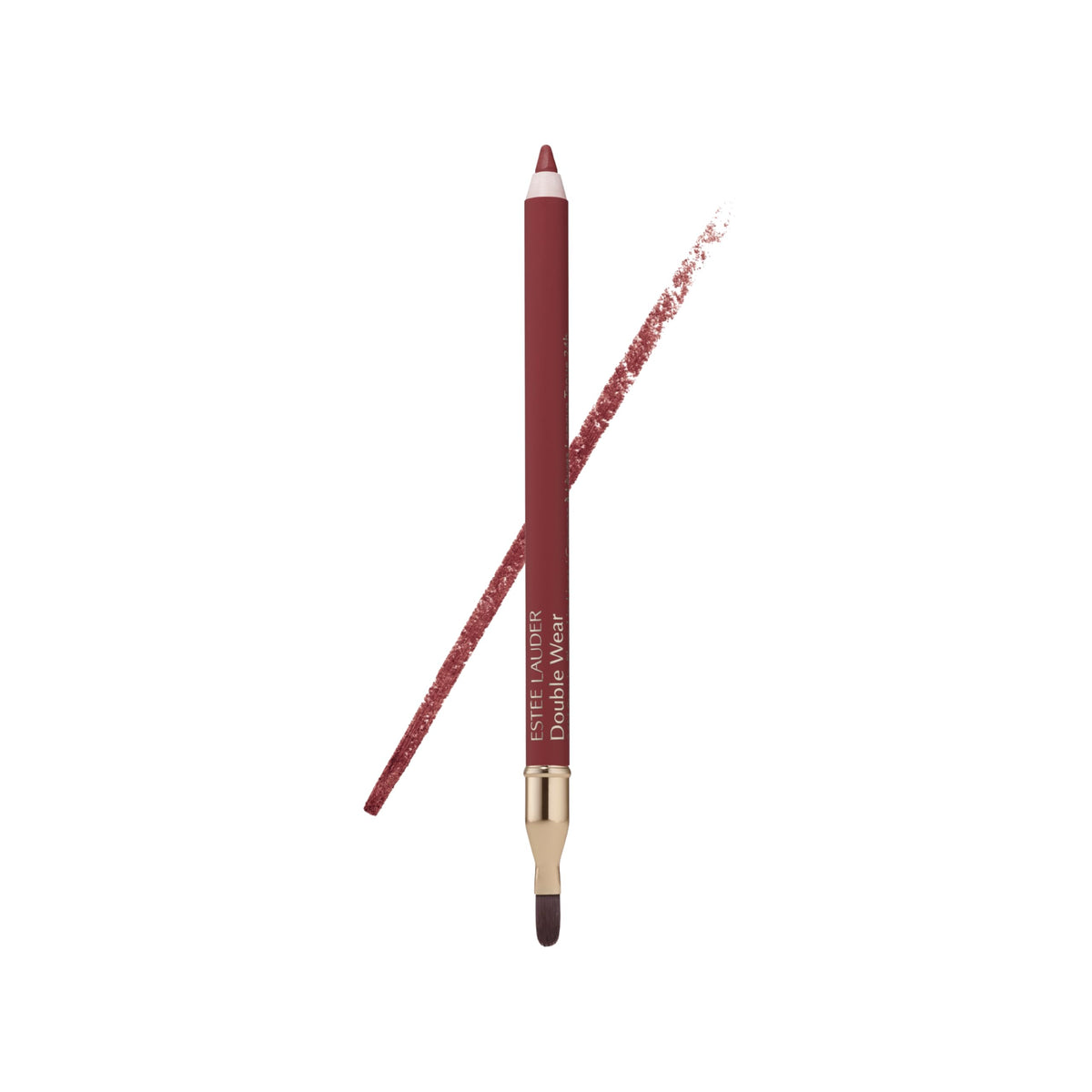 Estée Lauder Double Wear Lip Liner shows bold 24-hour wear with a smooth glide.