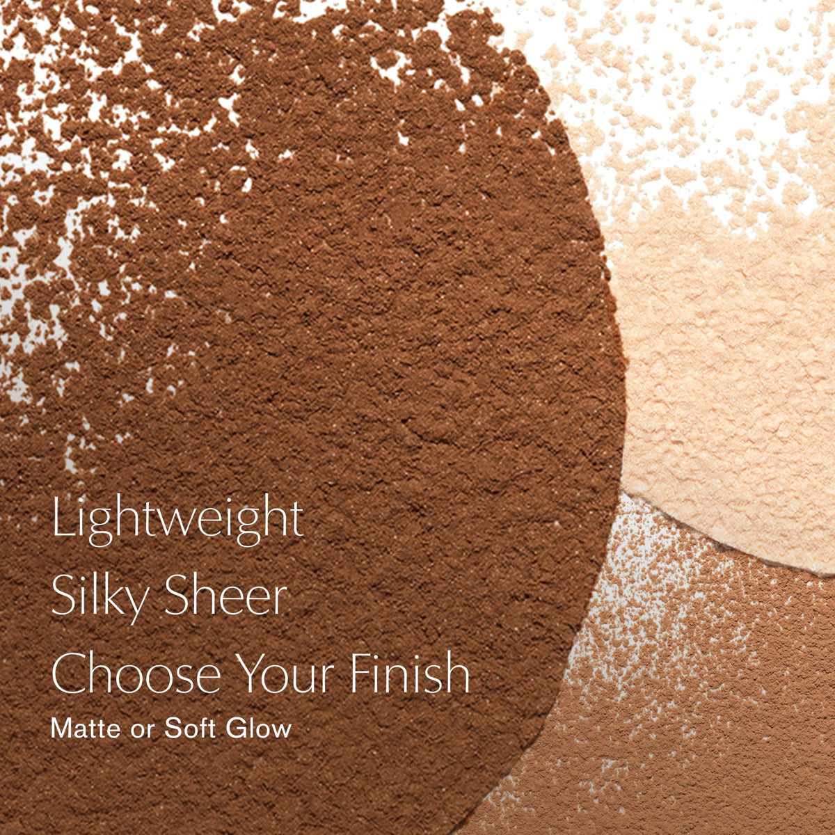 Estée Lauder Double Wear Sheer Flattery loose powder presents blurred-finish for photography.