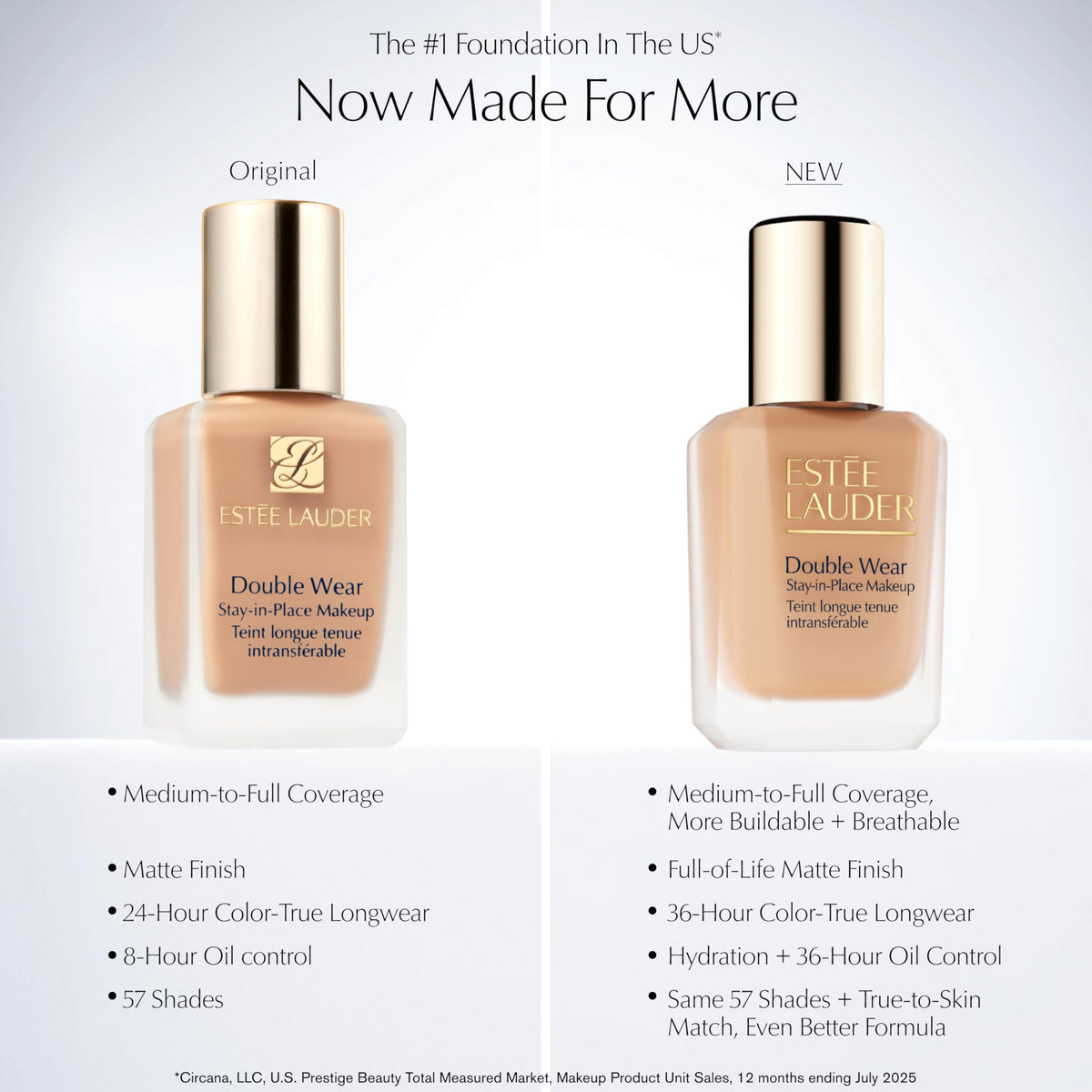 Estée Lauder Double Wear 24-hour color true on skin