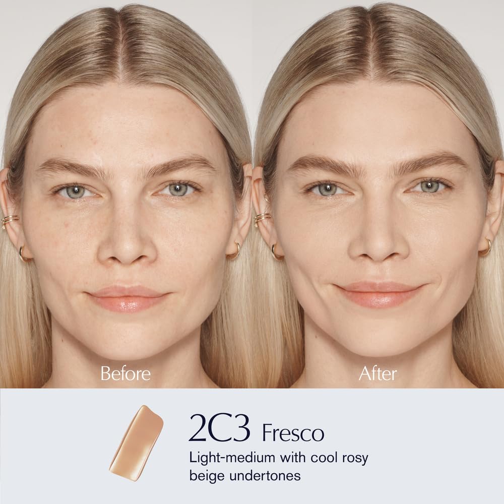 Estée Lauder Futurist Skin Tint hand-pump application for easy blending.