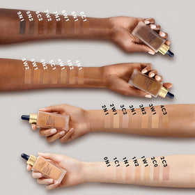 Estée Lauder Futurist skin tint after one week shows improved tone and smoother skin