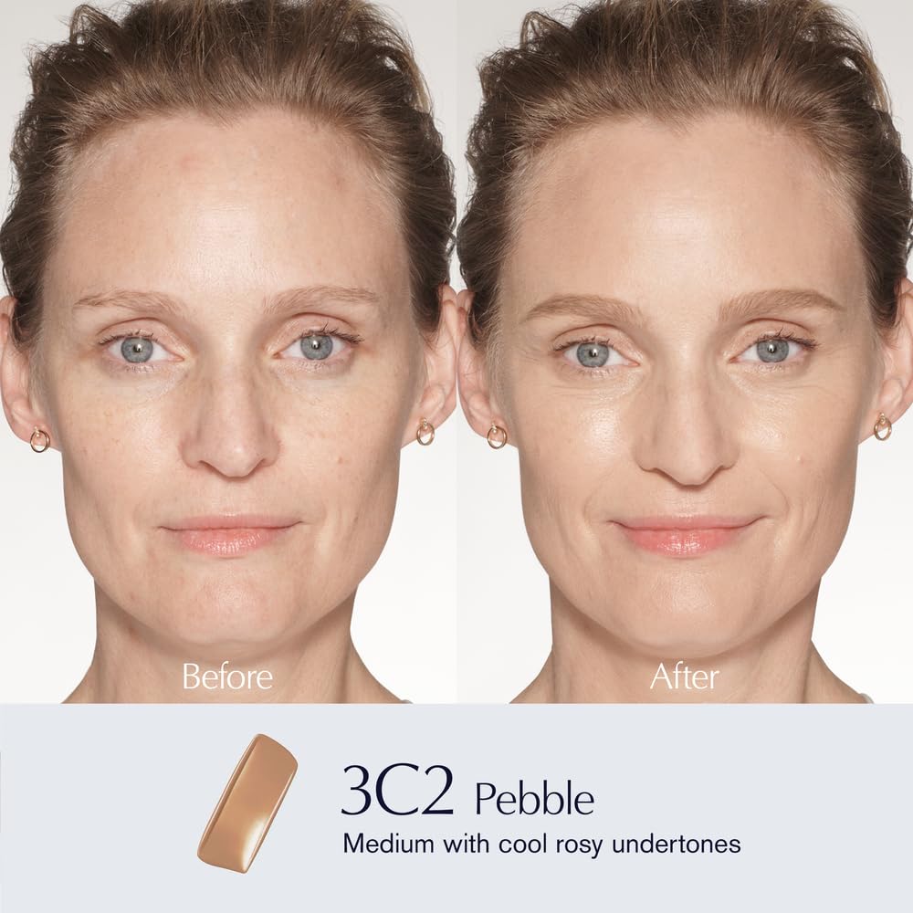 Estée Lauder Futurist Skin Tint texture closeup highlights lightweight, hydrating serum feel