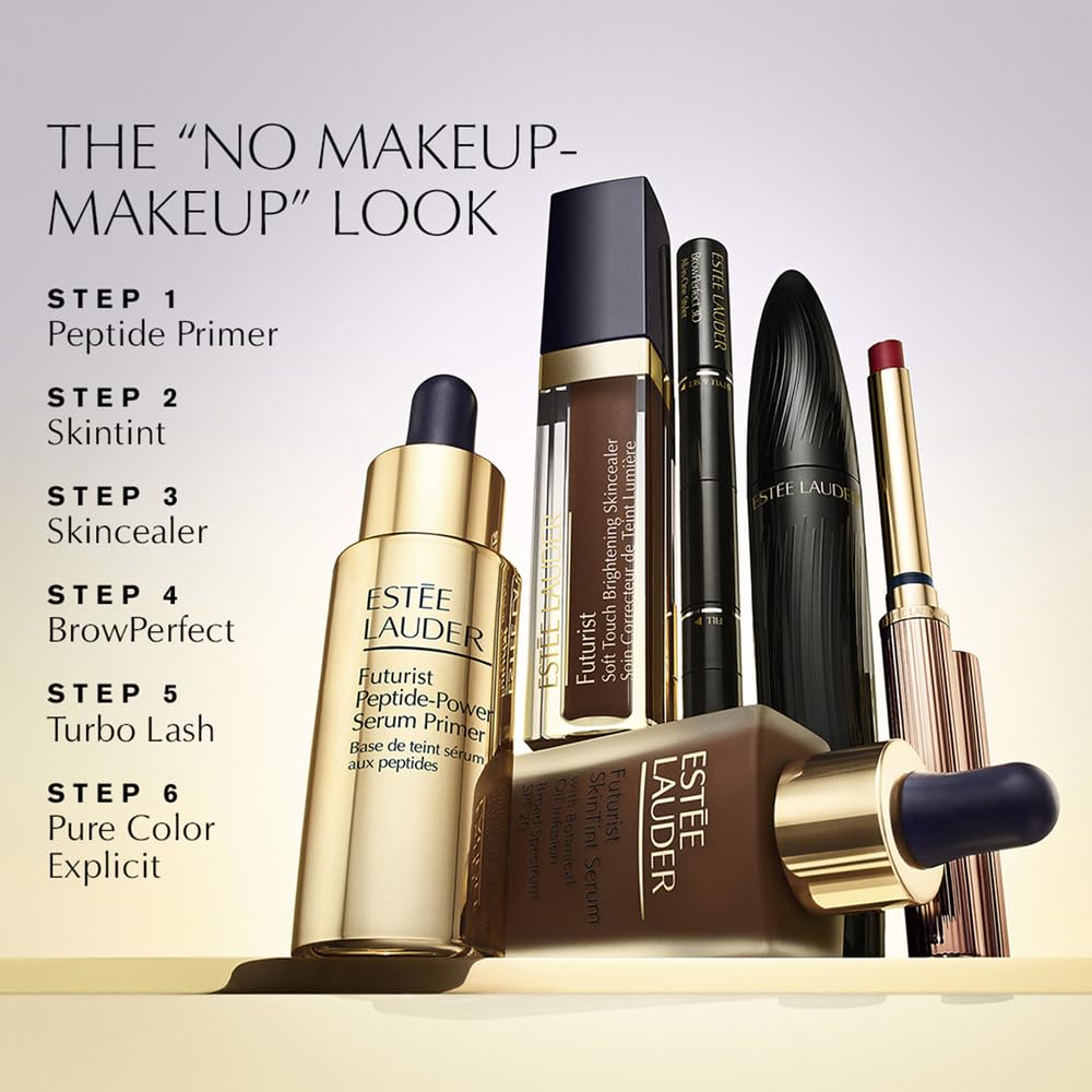 Estee Lauder Futurist Soft Touch Concealer hydration glow on skin.