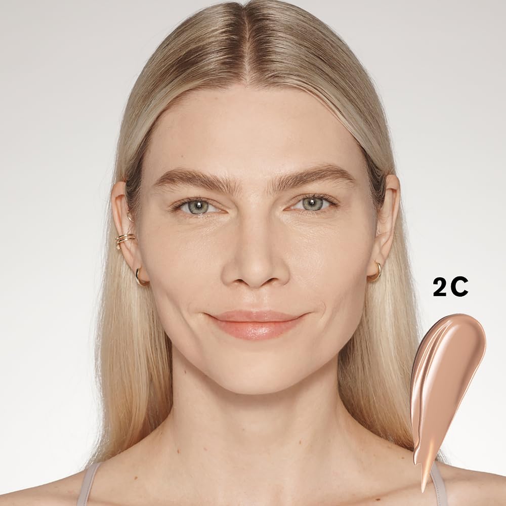 Estee Lauder Futurist under-eye before and after brightness improvements