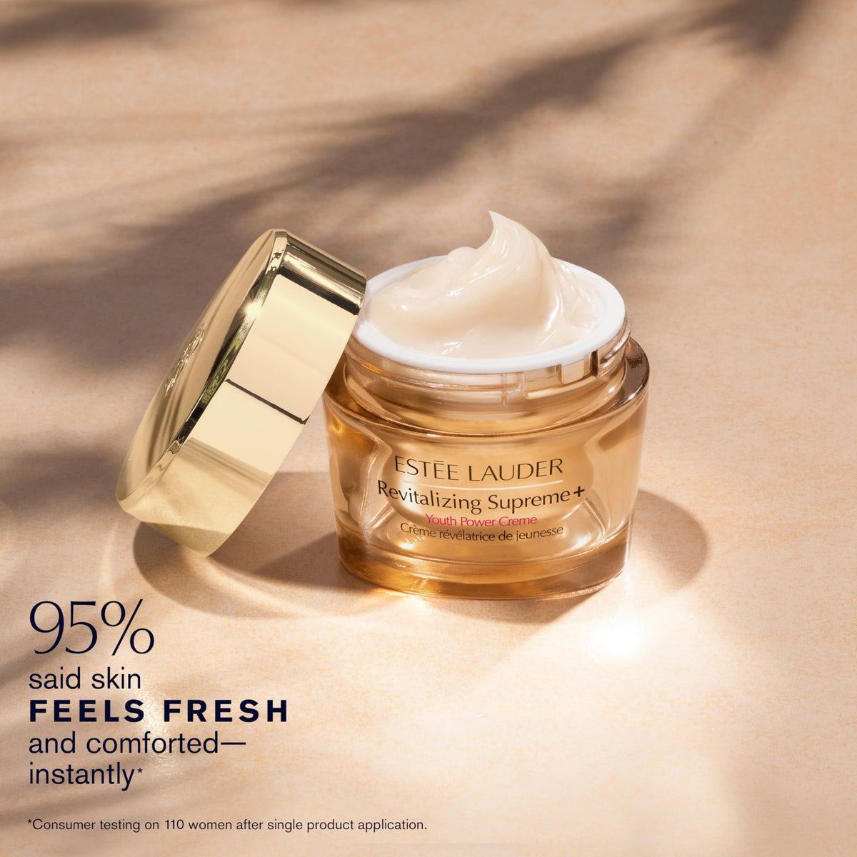 Estée Lauder Get Ready Routine eye gel-creme image highlighting under-eye hydration and brightness.