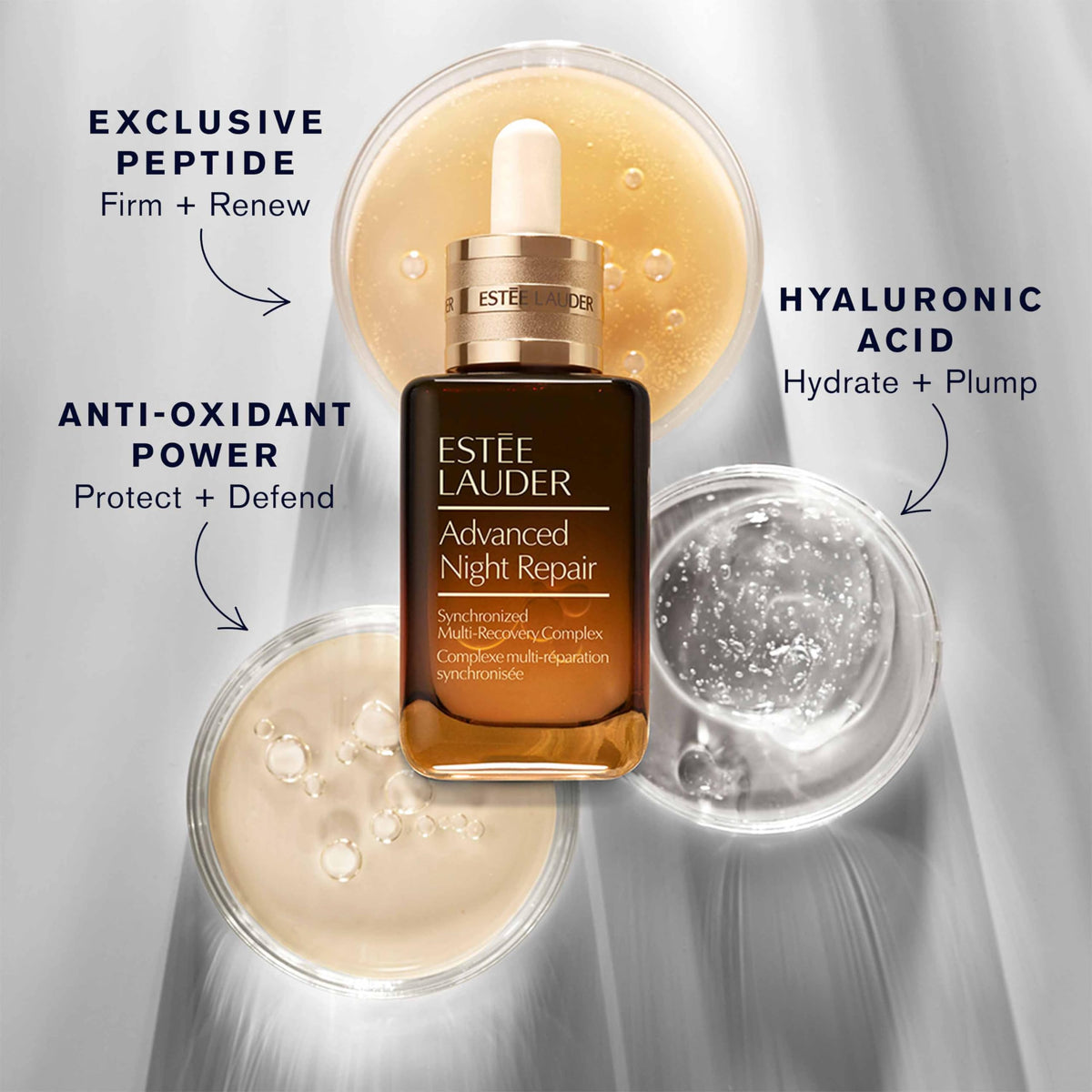Estée Lauder Get Ready Routine Revitalizing Supreme+ Creme moisturizer jar for firmer, hydrated skin.
