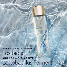 Estée Lauder Micro Essence pump-action demonstrating controlled dispensing