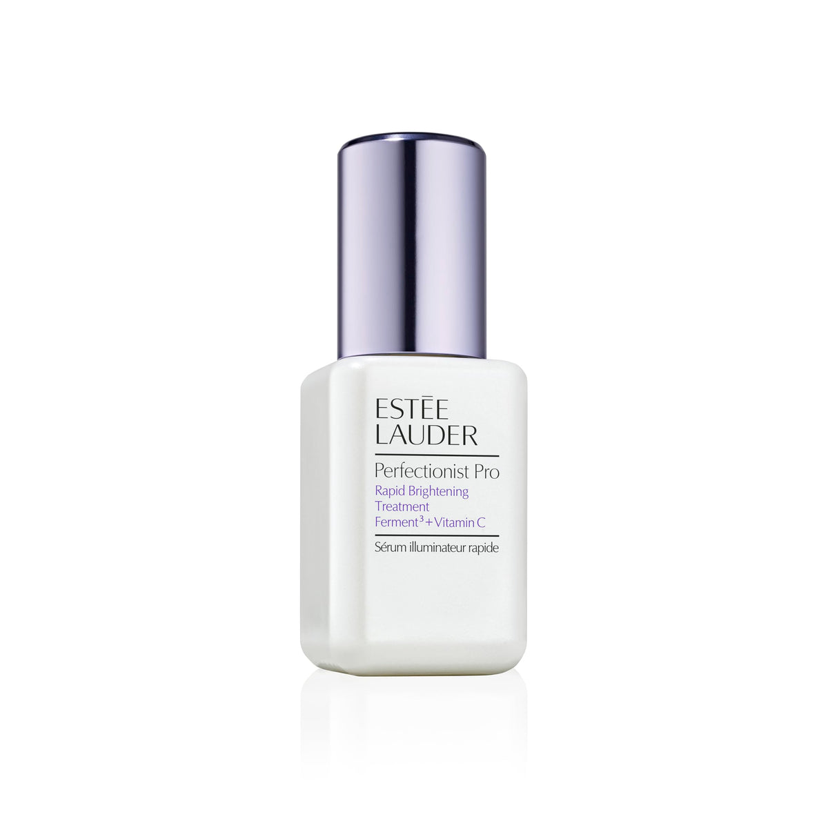 Estée Lauder Perfectionist Pro bottle featuring rapid brightening serum for radiant skin