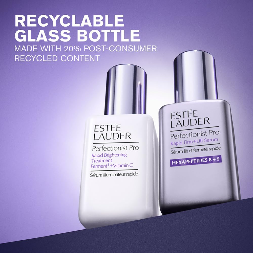 Close-up of Estée Lauder Perfectionist Pro skin texture improvement
